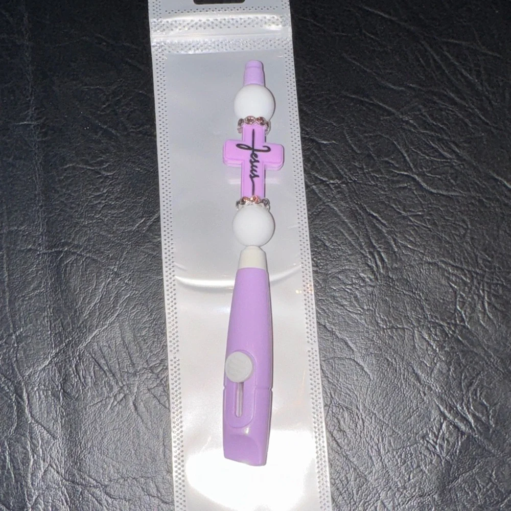 Box Cutter Lavender Jesus Pretty Handcrafted by @funshop99, NEW